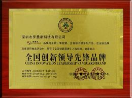 全國創(chuàng)新領(lǐng)導先鋒品牌